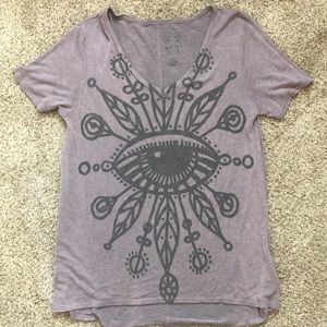 Lavender Overside Womens Shirt